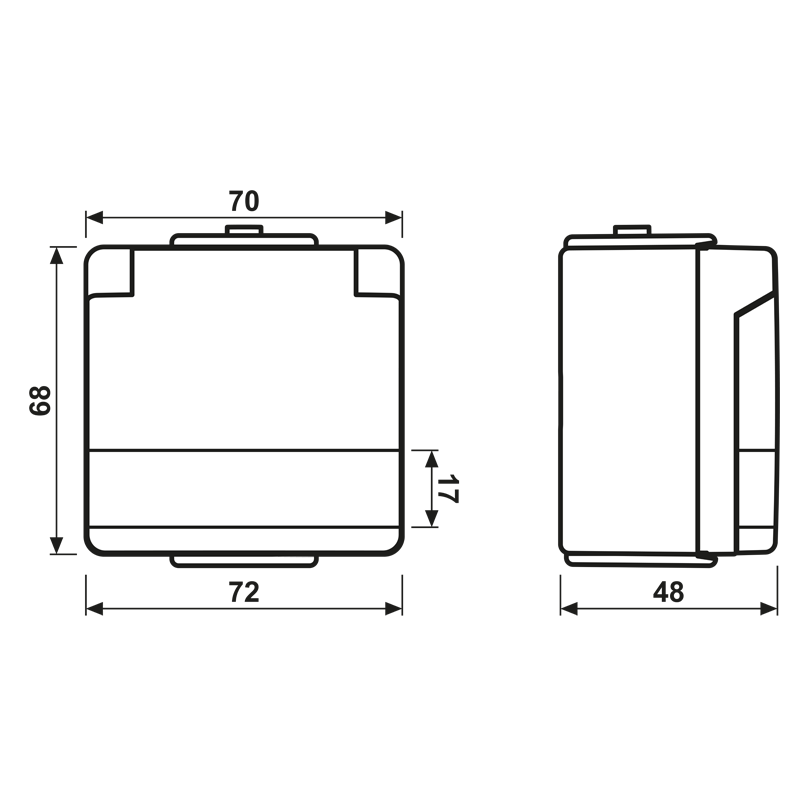 SCHUKO-Steckdose 621 NAW