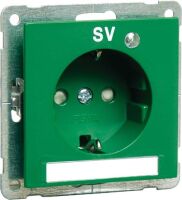 SCHUKO-Steckdose gn D 20.6611.422GLKNASV