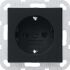 Schuko-Steckdose sw 0466005