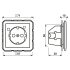 FI-SCHUKO-Steckdose CD 5520.30