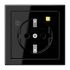 FI-SCHUKO-Steckdose LS 5520.30 SW