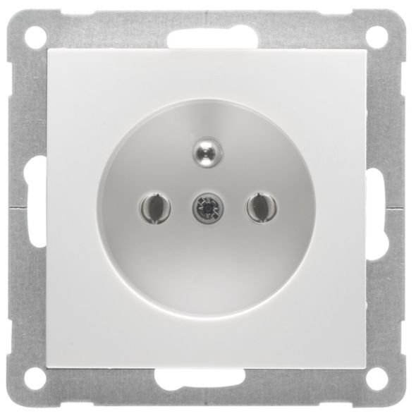 Steckdose Erdungsstift B 11.6571.70 SI Steckdose Erdungsstift B 11.6571.70 SI