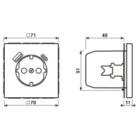 SCHUKO Steckdose LC 1520-15 CA 249