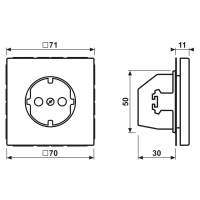 SCHUKO Steckdose LC 1520 N 202