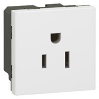 Steckdose US socket MSCSDOUS2P+ESK2MODWS