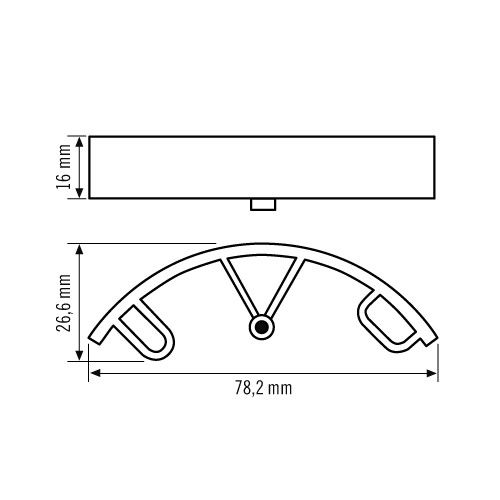 Befestigung BASIC SPACER WH