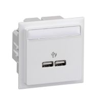 USB Ladestation mit Dose INS60520