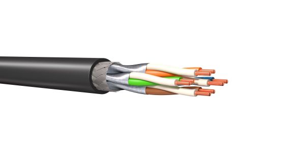 MegaLine F6-90 Kat.7 schw F6-90 S/F PE T500 MegaLine F6-90 Kat.7 schw F6-90 S/F PE T500