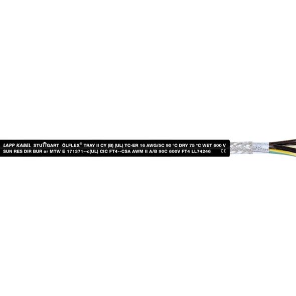 Ölflex Tray II CY 2216120 12G 16AWG T610 Ölflex Tray II CY 2216120 12G 16AWG T610