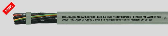 HEL MEGAFLEX 500 25G 1,5 HEL MEGAFLEX 500 25G 1,5