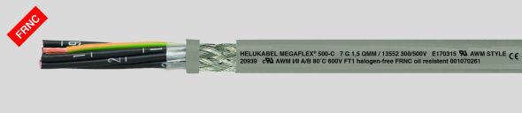 HEL MEGAFLEX 500-C 4G 1,5 HEL MEGAFLEX 500-C 4G 1,5