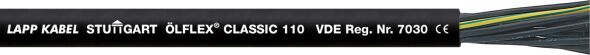Ölflex Classic 110 BK 1119891 25G2,5mm² Schnittlänge