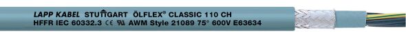 ÖLFLEX CLASSIC 110 CH 4X1 10035059 ÖLFLEX CLASSIC 110 CH 4X1 10035059