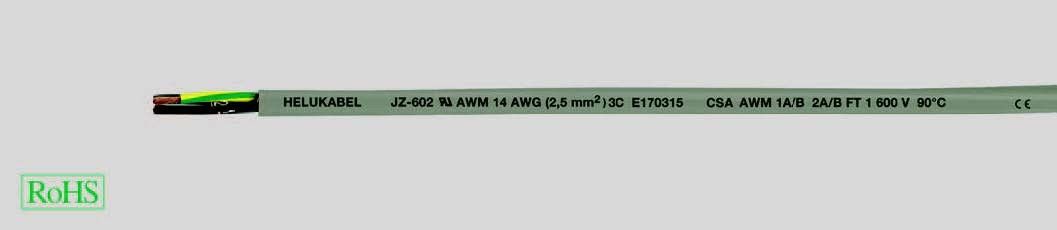 HEL OZ-602 2xAWG 18 (2x1) HEL OZ-602 2xAWG 18 (2x1)