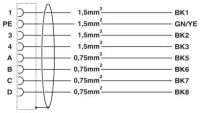 Kabelstecker K-7E - OE/01#1620426