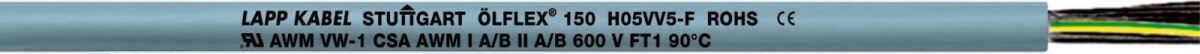ÖLFLEX 150 12G2,5 0015412 ÖLFLEX 150 12G2,5 0015412