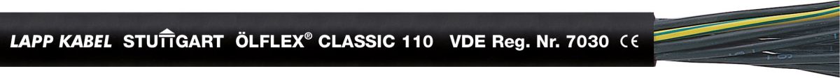 Ölflex Classic 110 BK 1119923 5G16,0mm² T500 Ölflex Classic 110 BK 1119923 5G16,0mm² T500