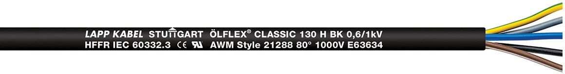 ÖLFLEX CLASSIC 130 H BK 1123428 ÖLFLEX CLASSIC 130 H BK 1123428