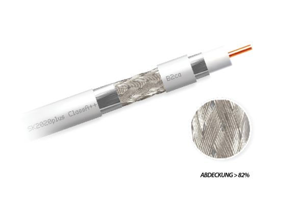 Hochgeflechts-Koaxkabel SK2020/250plus SP250