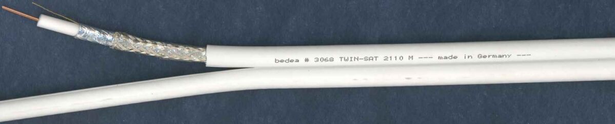 SAT-Spezialkabel TWIN-SAT2110MA+Ri100