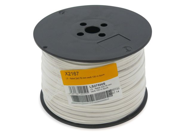 LS-Kabel 2x0,75 mm LS275WS LS-Kabel 2x0,75 mm LS275WS