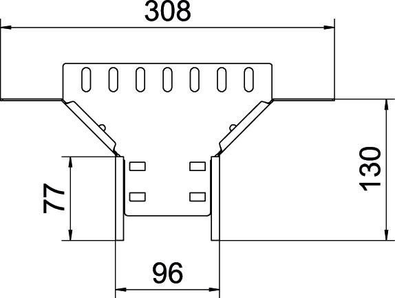 Anbau-Abzweigstück RAA 610 FS