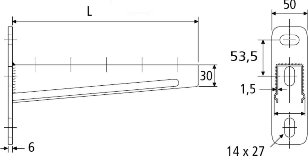 CTRI31-3 310mm / ERISTRUT CTRI310HD