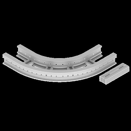 Flachbogen 45 Grad 67206-44 Flachbogen 45 Grad 67206-44