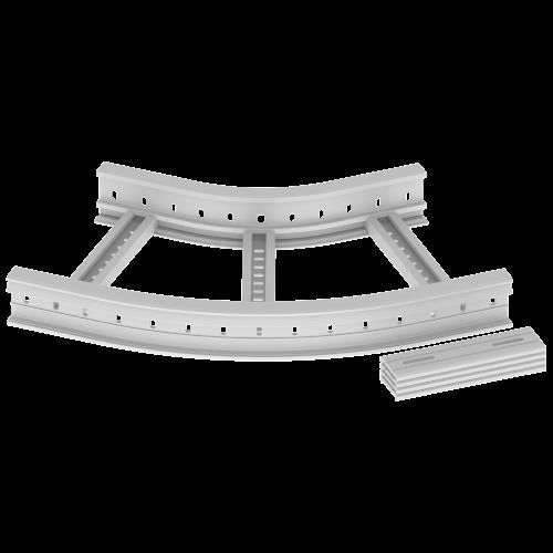 Flachbogen 45 Grad 67416-04