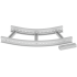 Flachbogen 45 Grad 67417-44