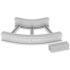 Flachbogen 45 Grad 67636-04