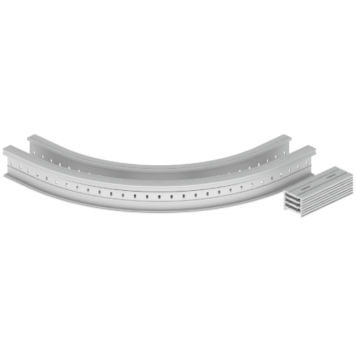 Flachbogen 45 Grad 67227-44