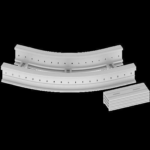 Flachbogen 45 Grad 67337-44
