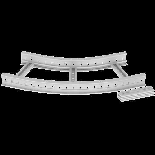 Flachbogen 45 Grad 67417-04