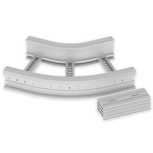 Flachbogen 45 Grad 67436-44