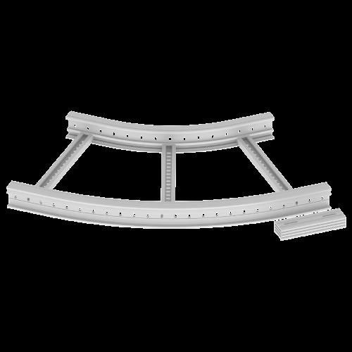 Flachbogen 45 Grad 67617-04