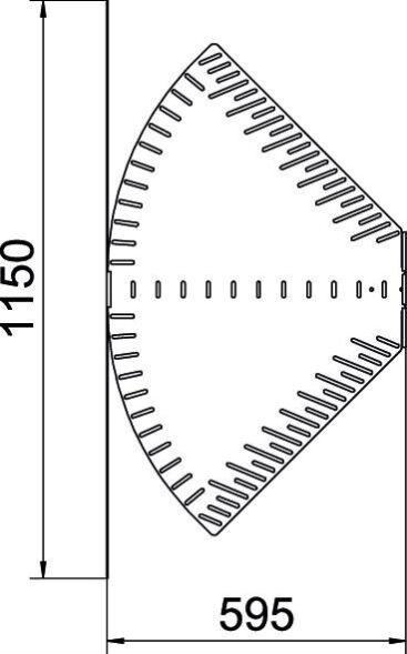 Bogen, winkelverstellbar RB W 860 FT