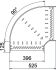 Bogen 90 Grad RB 90 140 FT