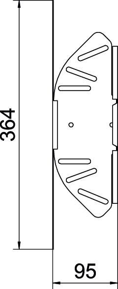 Bogen, winkelverstellbar RB W 110 FT