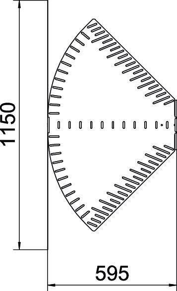 Bogen, winkelverstellbar RB W 160 FT