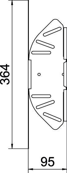 Bogen, winkelverstellbar RB W 610 FT