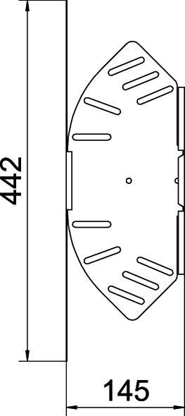 Bogen, winkelverstellbar RB W 615 FS