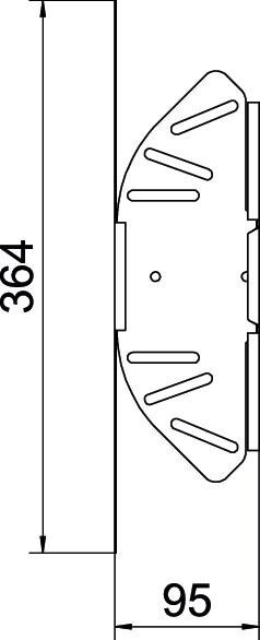 Bogen, winkelverstellbar RB W 810 FS