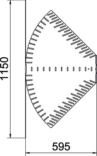 Bogen, winkelverstellbar RB W 860 FS