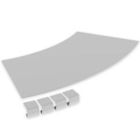 Abdeckung Flachbogen 67315-44