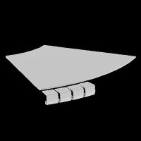 Abdeckung Flachbogen 67414-44