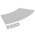 Abdeckung Flachbogen 67315-44