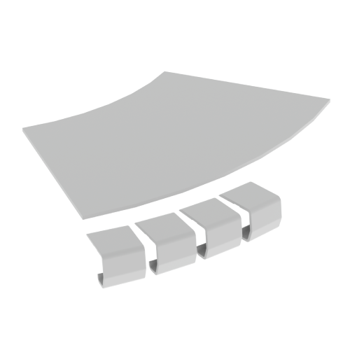 Abdeckung Flachbogen 67214-44