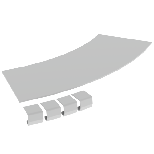 Abdeckung Flachbogen 67215-44