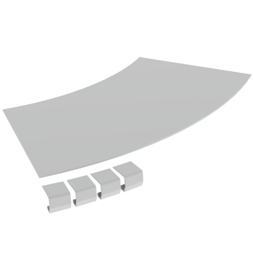 Abdeckung Flachbogen 67315-44